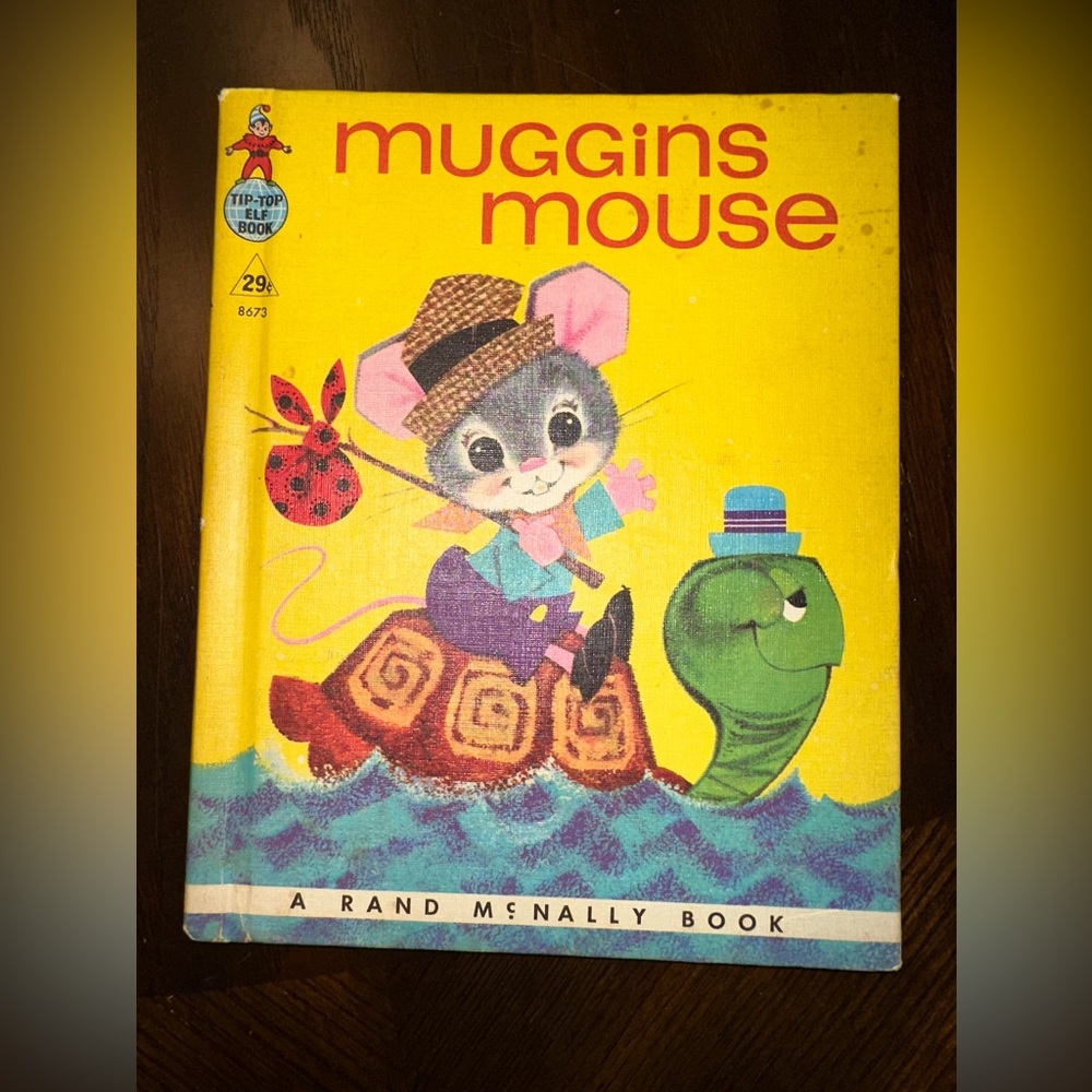 tip top elf book muggins mouse a rand mcnally book 1964 Marjorie Barrows RARE